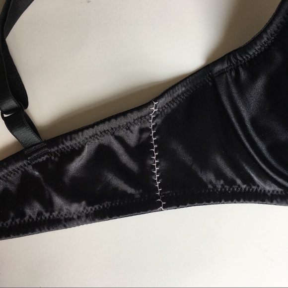 36C black Bra with pink mesh trim - Picture 3 of 8